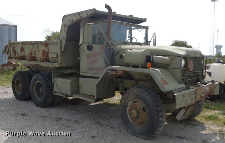 image for item HJ9647 1967 Kaiser M51A2  dump truck