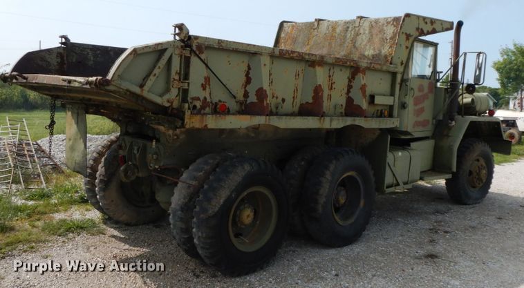 image for item HJ9647 1967 Kaiser M51A2  dump truck