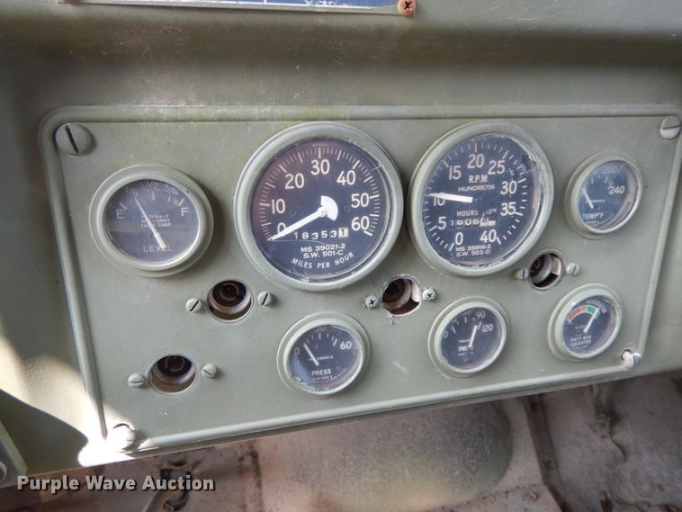 image for item HJ9647 1967 Kaiser M51A2  dump truck