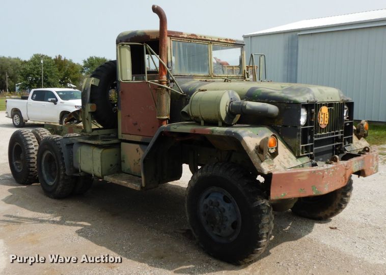 image for item HJ9648 1967 Kaiser M52A2  semi truck