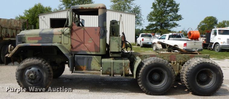 image for item HJ9648 1967 Kaiser M52A2  semi truck