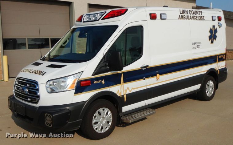 image for item HJ9694 2016 Ford Transit 250  ambulance