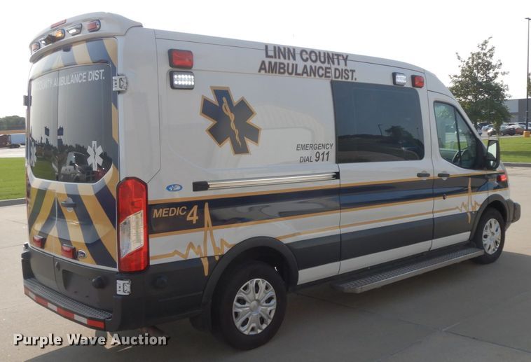 image for item HJ9694 2016 Ford Transit 250  ambulance