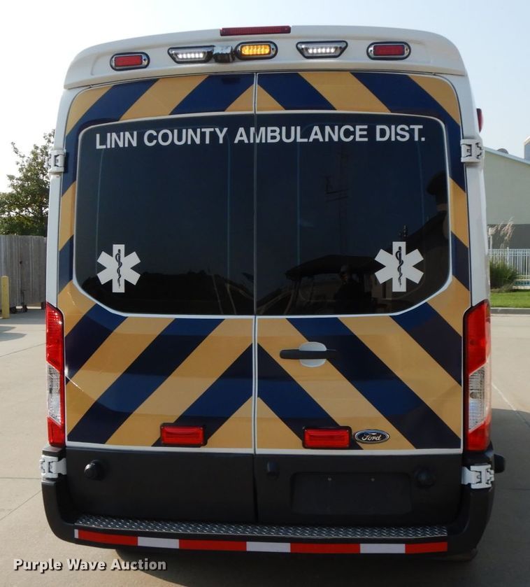 image for item HJ9694 2016 Ford Transit 250  ambulance