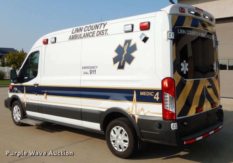 image for item HJ9694 2016 Ford Transit 250  ambulance