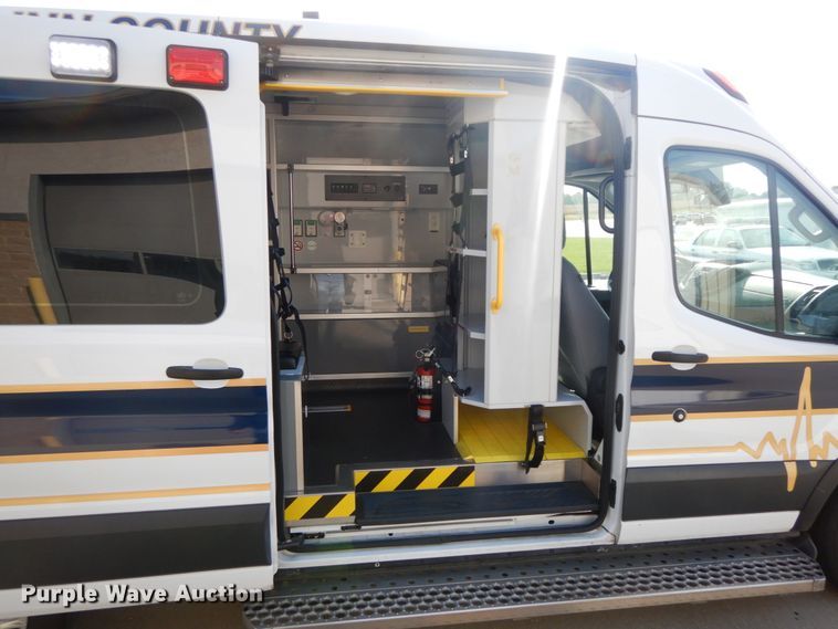 image for item HJ9694 2016 Ford Transit 250  ambulance