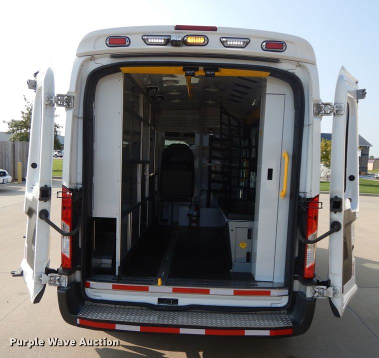 image for item HJ9694 2016 Ford Transit 250  ambulance