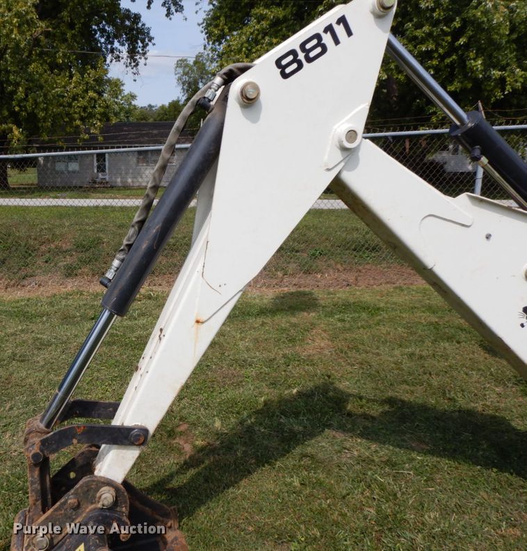 image for item HJ9709 Bobcat 8811 skid steer backhoe attachment