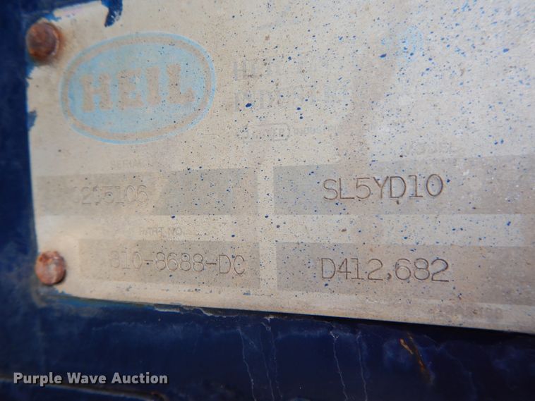 image for item HJ9716 2003 Sterling L-Line  dump truck