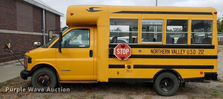 image for item HO9539 1998 Chevrolet Blue Bird  school bus