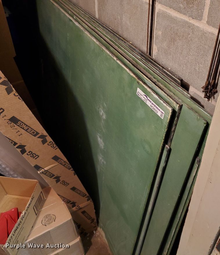 image for item HO9552 Approximately 10 slate chalkboards