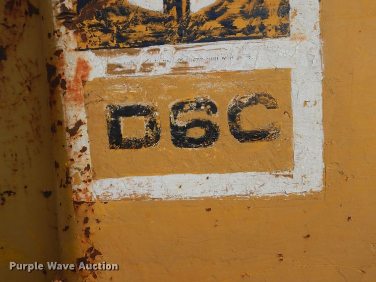 image for item HP9818 1971 Caterpillar D6C  dozer