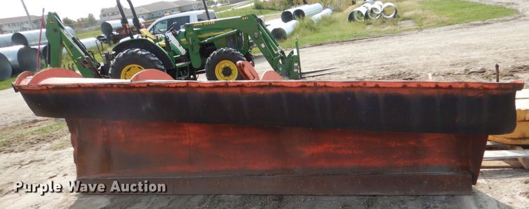 image for item HP9836 12'W snow plow