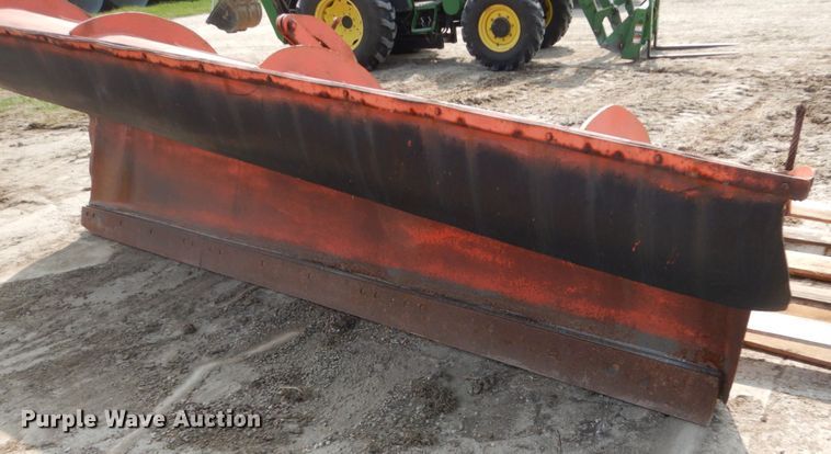 image for item HP9836 12'W snow plow