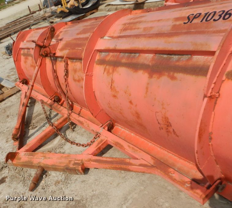 image for item HP9836 12'W snow plow