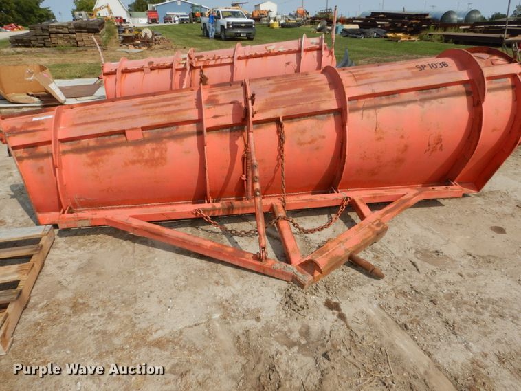 image for item HP9836 12'W snow plow