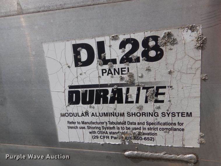 image for item HP9843 Duralite aluminum trench box