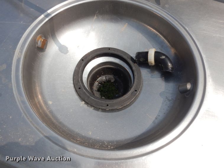 image for item HP9845 Stainless steel table and sink