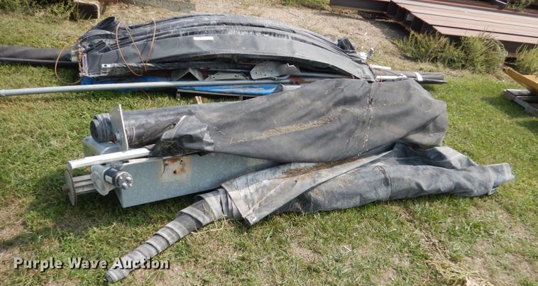 image for item HP9850 (6) roll up mesh tarps