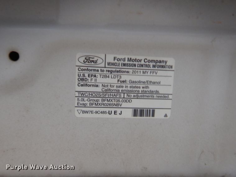 image for item HW9343 2011 Ford F150 XL  SuperCab pickup truck