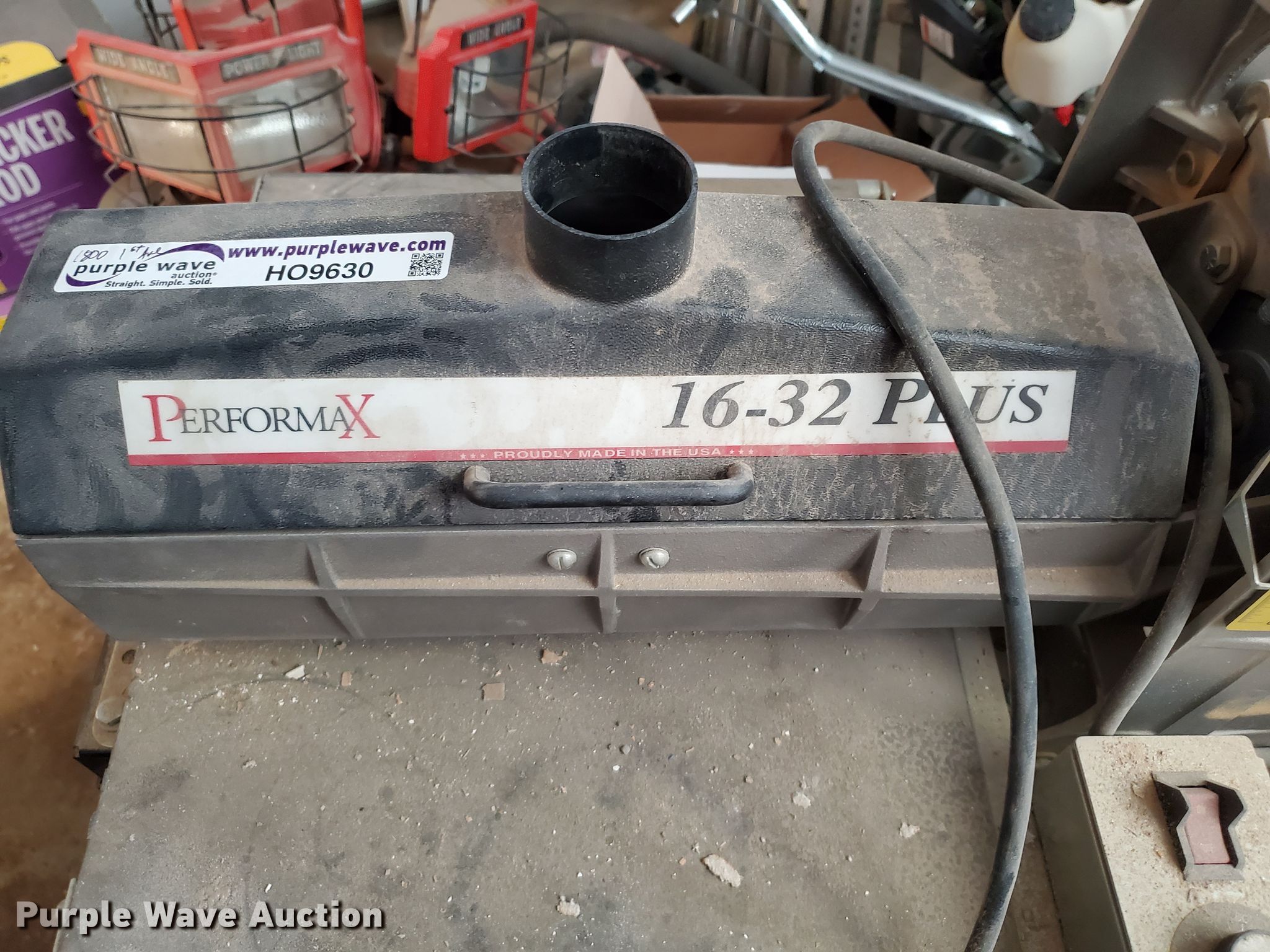 Performax 629003 1632 Plus drum sander in Dodge City, KS Item HO9630