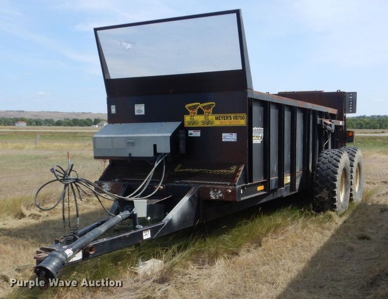 2012 Meyers VB750 manure spreader in Pierre, SD Item DC8966 sold