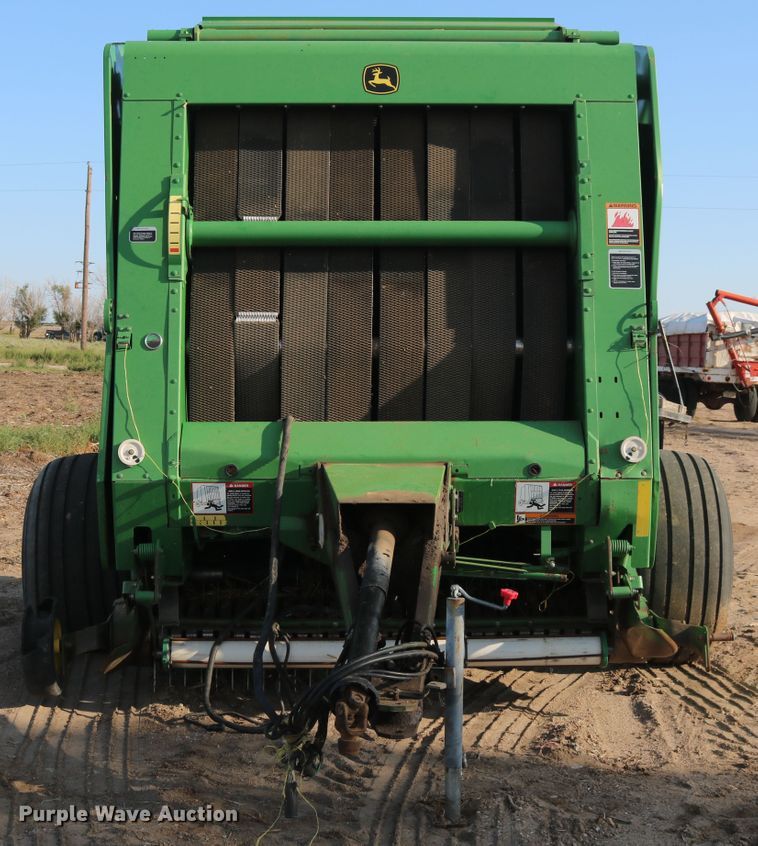 image for item DD5410 John Deere 568 Mega Wide Plus  round baler