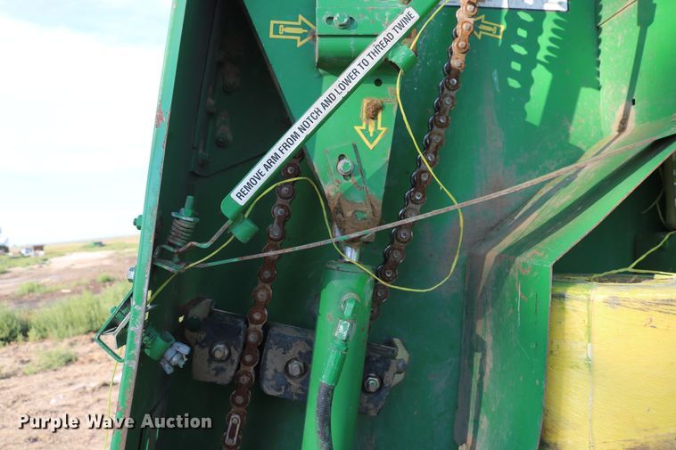 image for item DD5410 John Deere 568 Mega Wide Plus  round baler