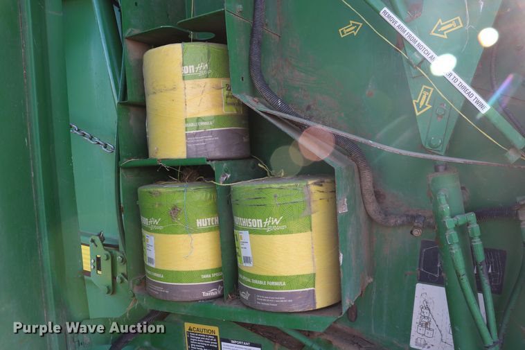 image for item DD5410 John Deere 568 Mega Wide Plus  round baler