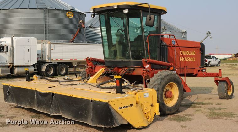 image for item DD5411 2000 New Holland HW340  windrower