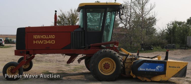 image for item DD5411 2000 New Holland HW340  windrower