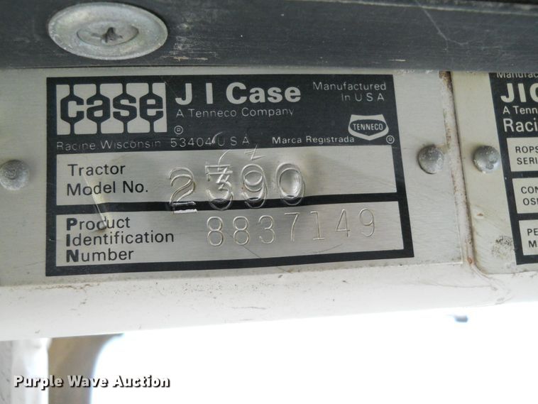 image for item DE4503 1978 Case 2390  tractor