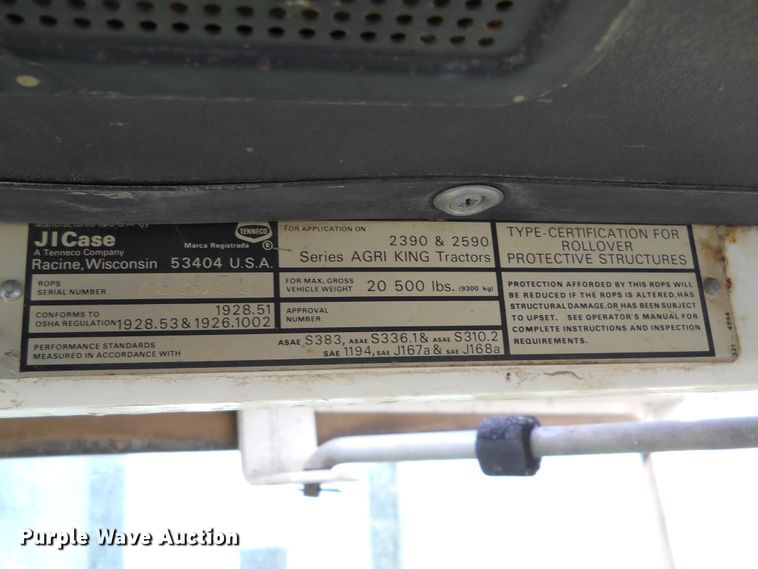 image for item DE4503 1978 Case 2390  tractor