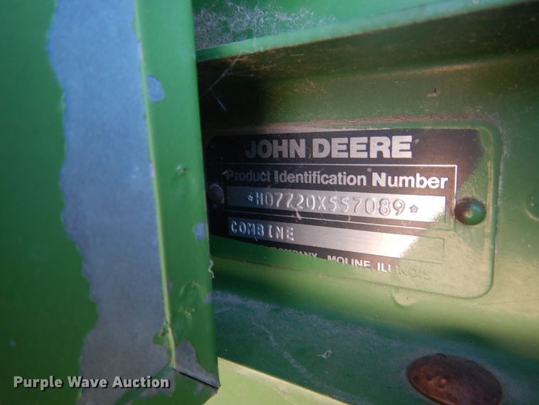 image for item DG4581 John Deere 7720 combine