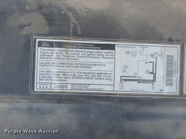 image for item DH0133 1998 Ford F150  pickup truck