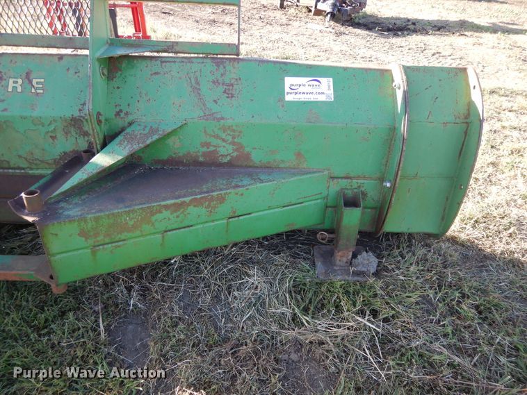 image for item DH0137 John Deere 14'W front blade