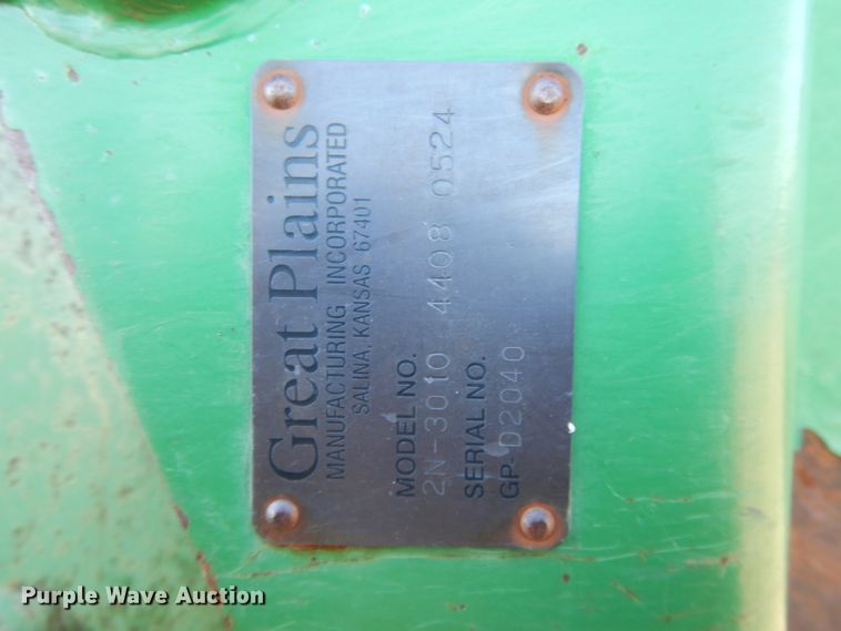 image for item DH0145 1998 Great Plains 2N-3010 grain drill