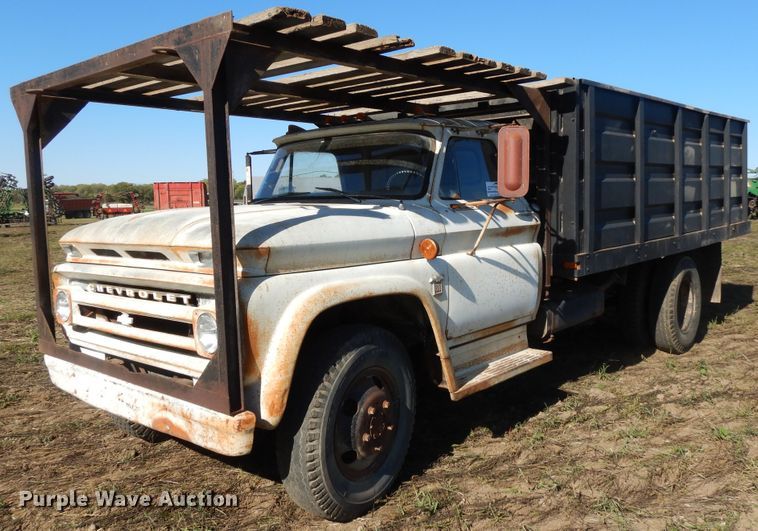 image for item DH0147 1964 Chevrolet 60  grain truck