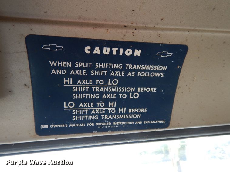 image for item DH0147 1964 Chevrolet 60  grain truck