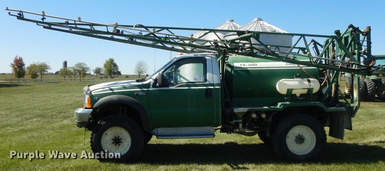 image for item DH0161 1999 Ford F350 Super Duty applicator truck