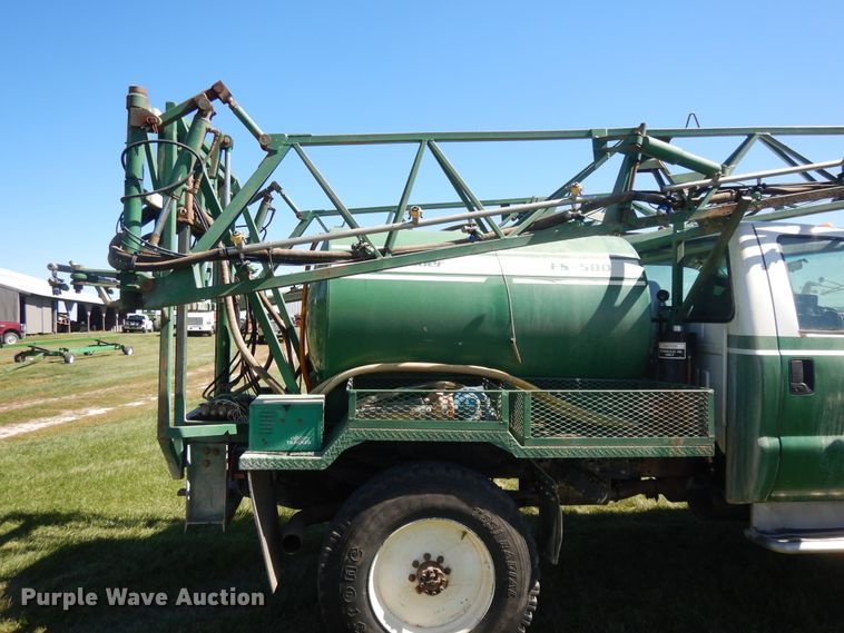 image for item DH0161 1999 Ford F350 Super Duty applicator truck