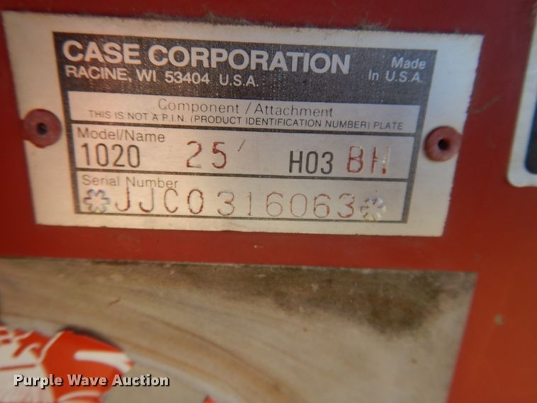 image for item DH0163 Case 1020 flex head