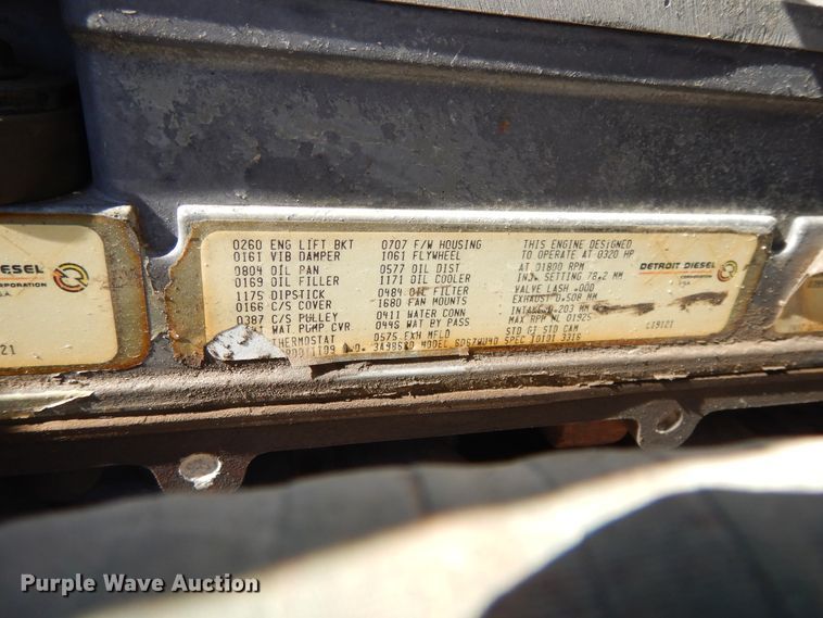 image for item DH0167 1990 Volvo  grain truck