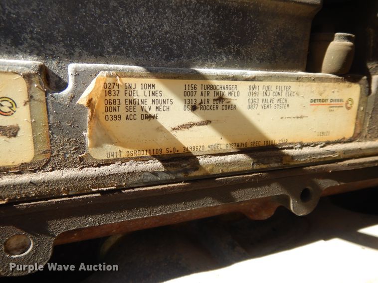 image for item DH0167 1990 Volvo  grain truck