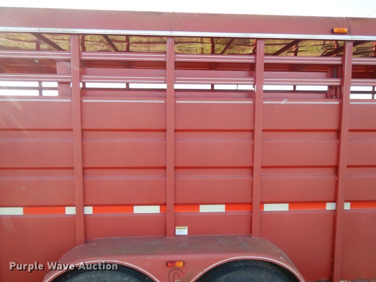 image for item DH0169 2005 Circle D livestock trailer