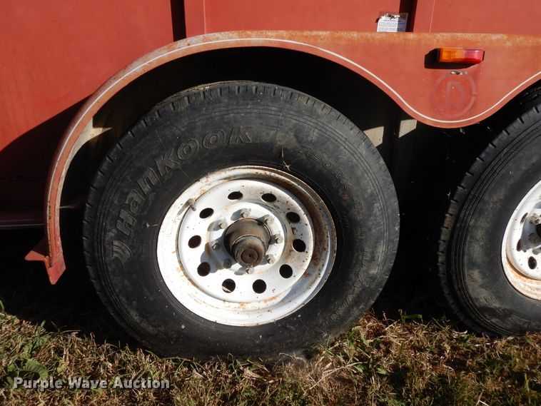 image for item DH0169 2005 Circle D livestock trailer