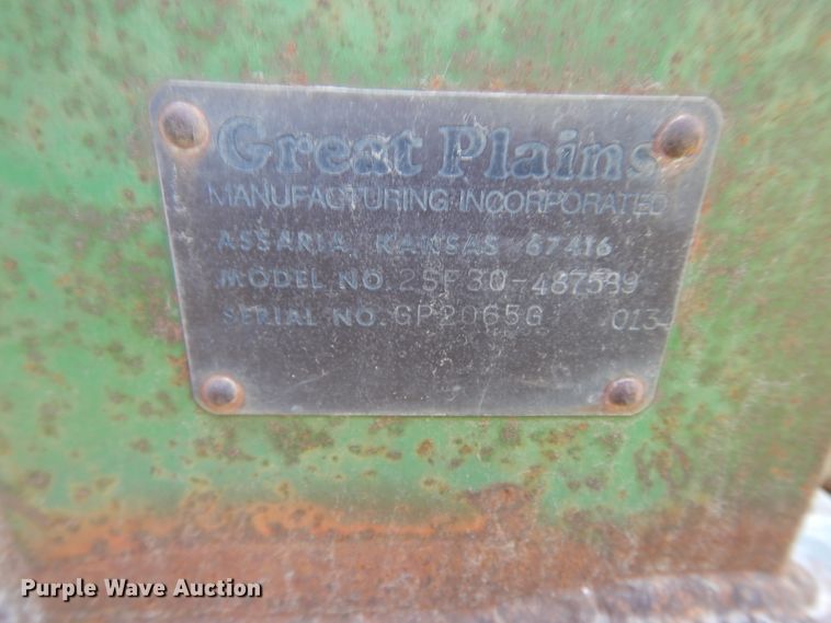 image for item DH0171 1989 Great Plains Solid Stand 30 grain drill