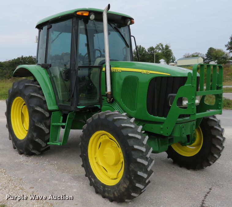image for item DH1229 2007 John Deere 6415  MFWD tractor