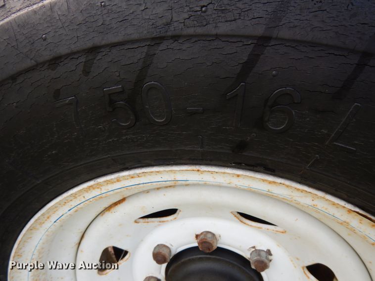 image for item DH6620 Orange Ox hay bale trailer