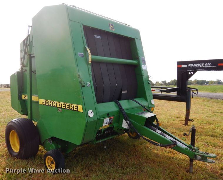 image for item DH6621 John Deere 566  round baler